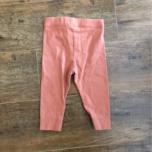 Miles The Label Baby Legging Knit Orange 6M - Picture 3 of 4